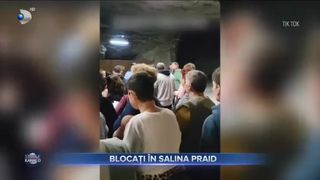 Blocați &icirc;n salina Praid