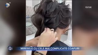 Miresele cu cele mai complicate coafuri
