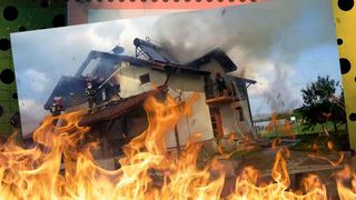 VIDEO - Șapte case din Dolj au fost cuprinse de un incendiu pornit de la candele aprinse în cimitir