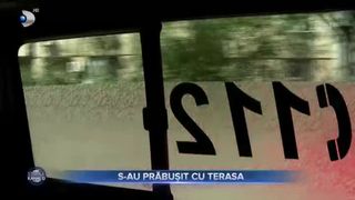 S-au prăbușit cu terasa