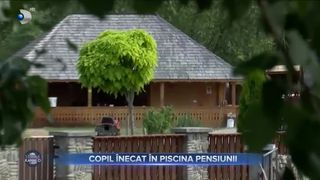 Copil înecat în piscina pensiunii