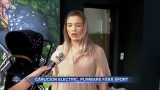 Cărucior electric, plimbare fără efort