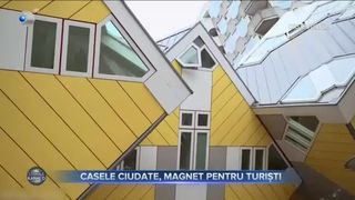 Casele ciudate, magnet pentru turiști