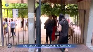 Notele la titularizare, afișate azi