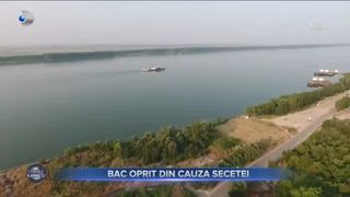 Bac oprit din cauza secetei