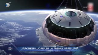 Japonezii lucrează la trenul spre lună