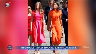 Regina Letiția a Spaniei, exemplu de stil