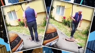 VIDEO - Incident dramatic în România! Doi copii au căzut într-un canal, după ce capacul s-a răsucit