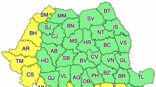 Avertizare ANM pentru mai bine de jumătate de țară! Cod portocaliu și galben de ploi torențiale, vijelii și caniculă