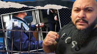 VIDEO - Dani Mocanu a fost reținut după ce a amenințat cu un cuțit un bărbat în club