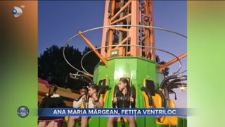 Ana-Maria Mărgean, fetița ventriloc, se pregătește alături de AVA