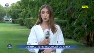 Distracție periculoasă cu arma