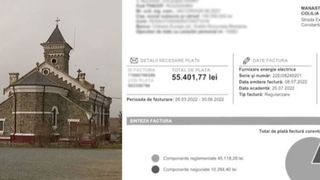 Factura uriașă la curent a unei mânăstiri din Constanța. Maicilor nu le-a venit să creadă