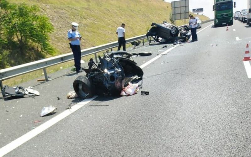 accident autostrada soarelui