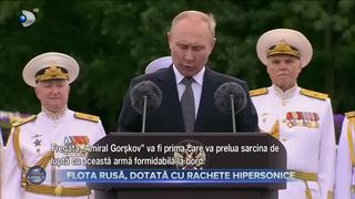 Flota rusă, dotată cu rachete hipersonice