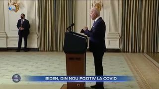 Biden, din nou pozitiv la COVID