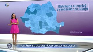 Rom&acirc;nia se dezvoltă cu viteza melcului