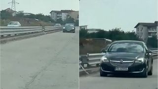  Un șofer a fost surprins pe contrasens, în județul Constanța