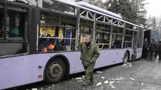 Trei persoane au fost ucise într-un bombardament rusesc, în timp ce erau evacuate dintr-un microbuz