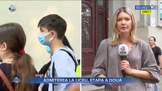 Admiterea la liceu, etapa a doua