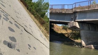 Un alt pod din Rom&acirc;nia este &icirc;n pericol de prăbușire