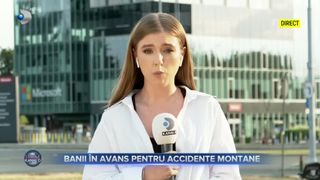 Banii &icirc;n avans pentru accidente montane