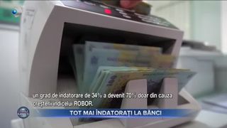 Tot mai &icirc;ndatorați la bănci