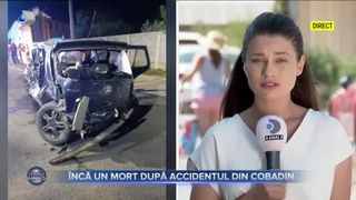 &Icirc;ncă un mort după accidentul din Cobadin