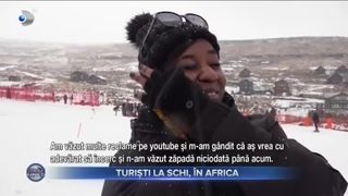 Turiști la schi, &icirc;n Africa
