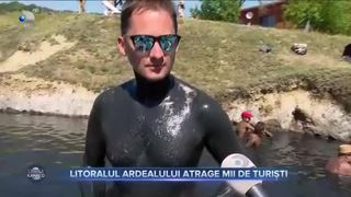 Litoralul Ardealului atrage mii de turiști