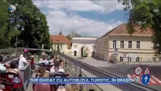 Tur ghidat cu autobuzul turistic, &icirc;n Brașov