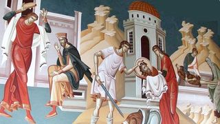 Tăierea capului Sfântului Proroc Ioan Botezătorul