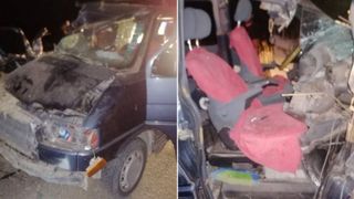 Un microbuz a intrat în plin într-o remorcă în Județul Constanța. Este vorba de mai multe victime