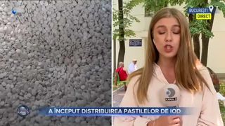 A &icirc;nceput distribuirea pastilelor de iod