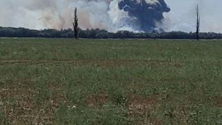 Explozii puternice în Crimeea la o bază aeriană rusească