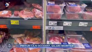 Prețuri ca-n Occident, salarii mioritice