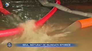 Seul, măturat de inundații istorice