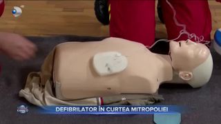 Defribilator &icirc;n curtea Mitropoliei