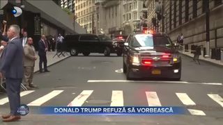 Donald Trump refuză să vorbească