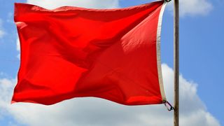 VIDEO - Steagul roșu &icirc;nseamnă că &icirc;notul este interzis. Vezi semnificația steagurilor arborate pe litoral