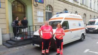 Povestea unui ambulanțier care a sărit în flăcări pentru a salva un pacient: "A fost o reacție normală, adrenalina de moment"