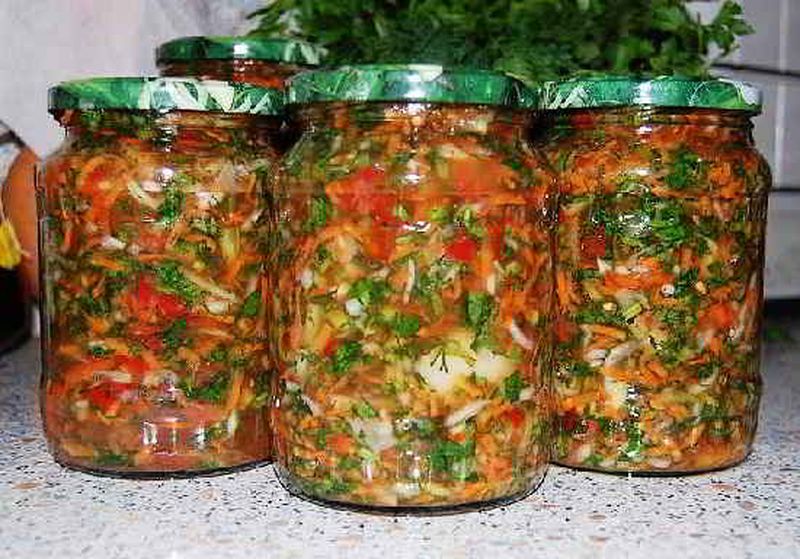 zarzavat pentru iarnă rețetă