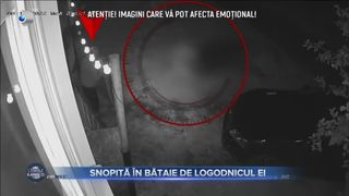 Snopită în bătaie de logodnicul ei