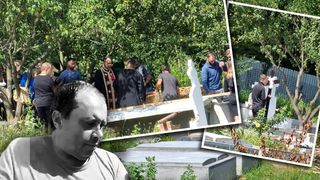 Trei dintre victimele crimei din Bascov au fost înmormântate vineri. Criminalul a fost mutat la spital