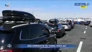 Aglomerație în Vama Nădlac