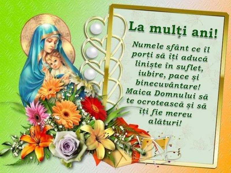 Mesaje de La mulţi ani de Sf. Maria 2022