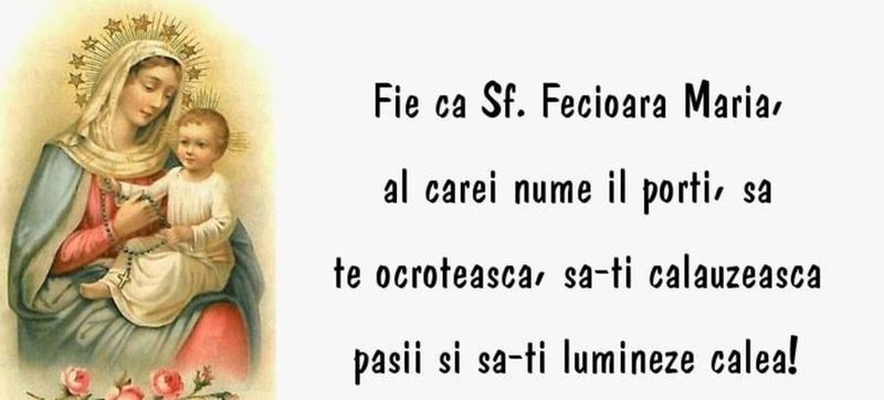 Mesaje de La mulţi ani de Sf. Maria 2022