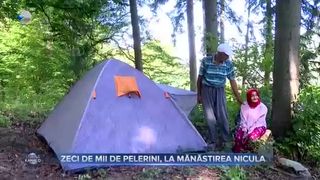 Zeci de mii de pelerini, la Mănăstirea Nicula