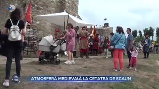 Atmosferă medievală la Cetatea de Scaun