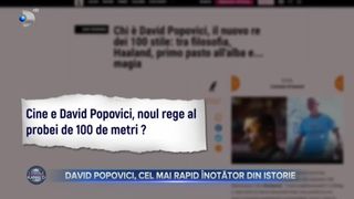 David Popovici, cel mai rapid înotător din istorie